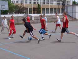 Imagine din timpul meciurilor